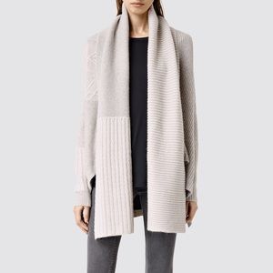 ALL SAINTS LINK CHUNKY SWEATER - XS